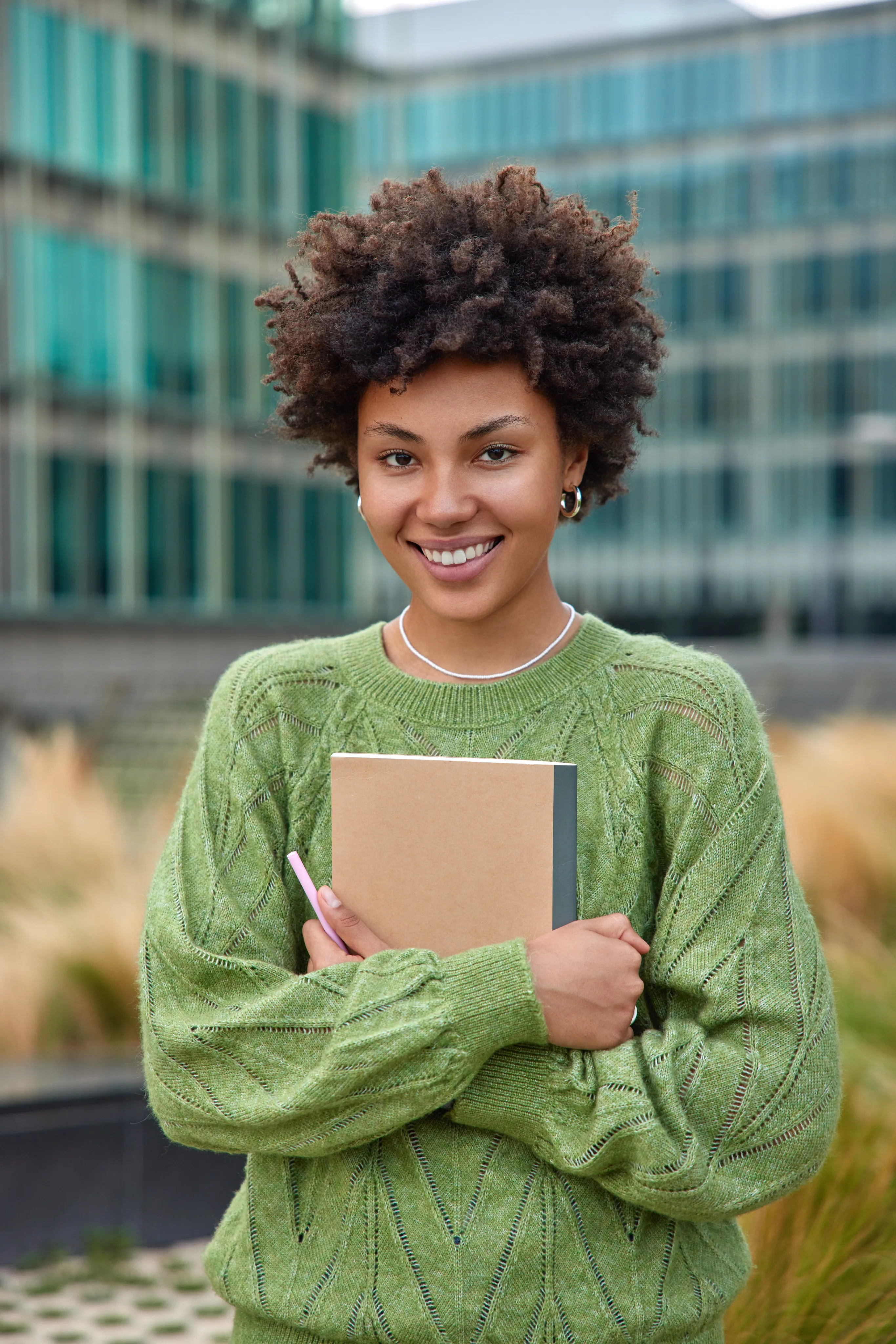 Student studying with a laptop